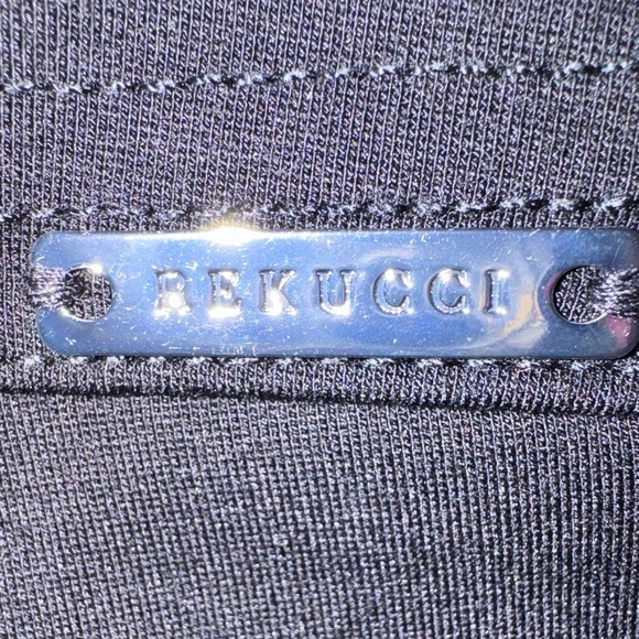 Rekucci Black pants with secret tummy control. Size 6P NWT - Picture 12 of 16